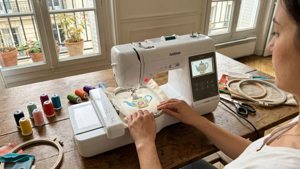 Jonas Brunner teste Brother SE2000 Näh- und Stickmaschine: Ausführlicher Test und Bewertung