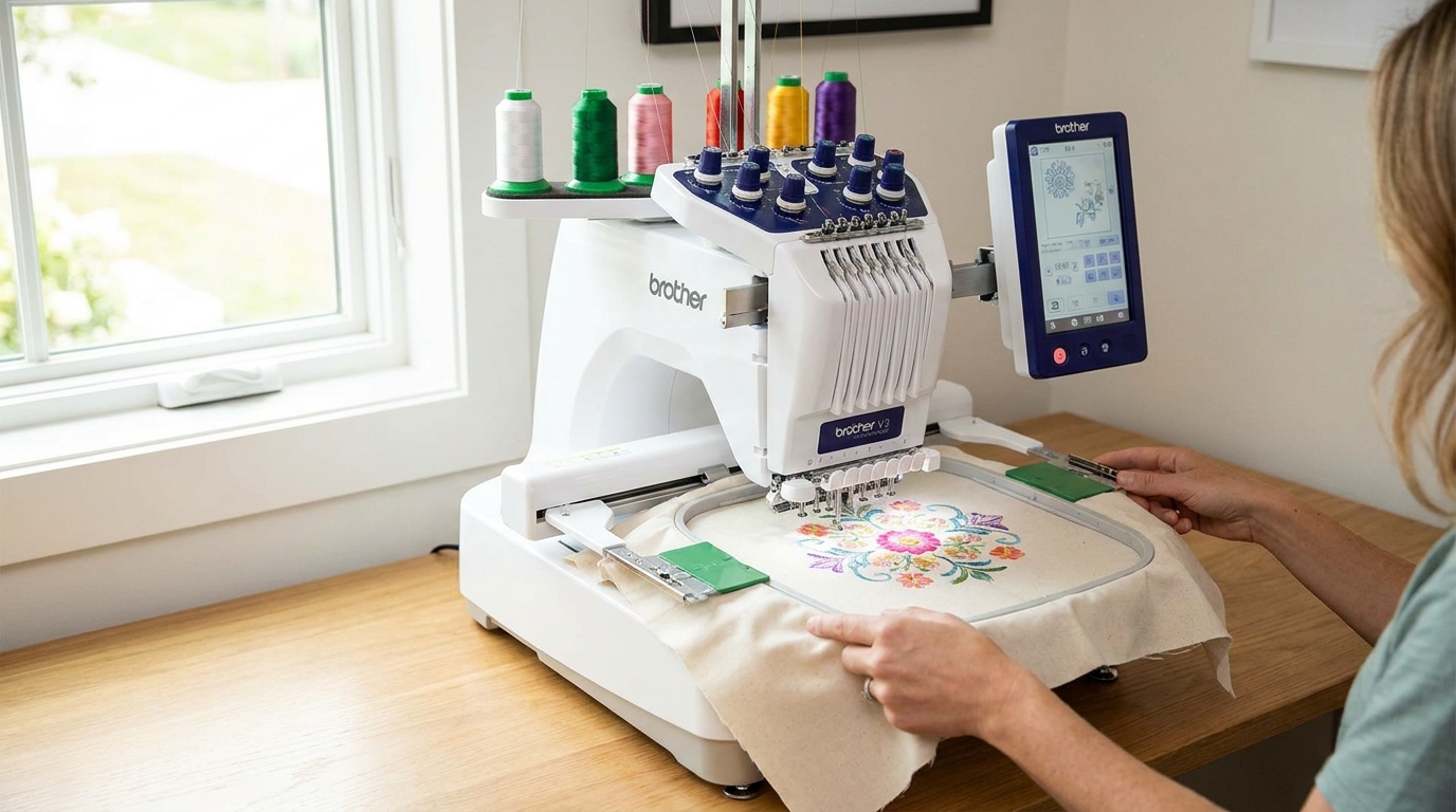 Brother Innov-is V3 Stickmaschine: Test, Funktionen und für wen sie sich lohnt