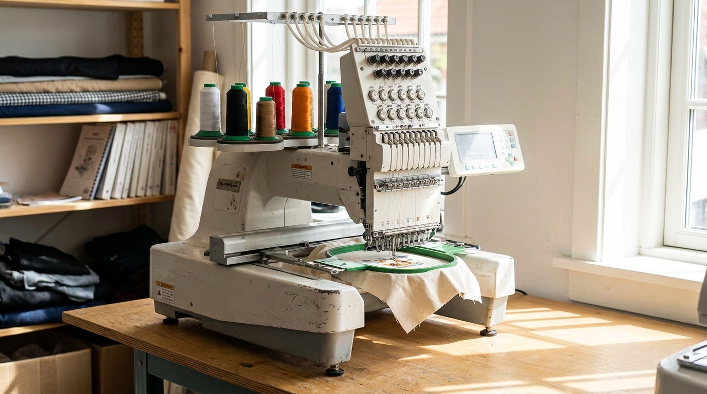 Gebrauchte Stickmaschine kaufen: Chancen, Risiken und Top-Tipps