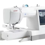 Janome Memory Craft 100E: Vollständige Bewertung der reinen Stickmaschine