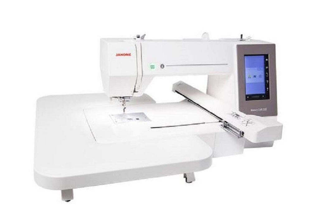 Janome Memory Craft 550e: Ausführliche Bewertung und Test