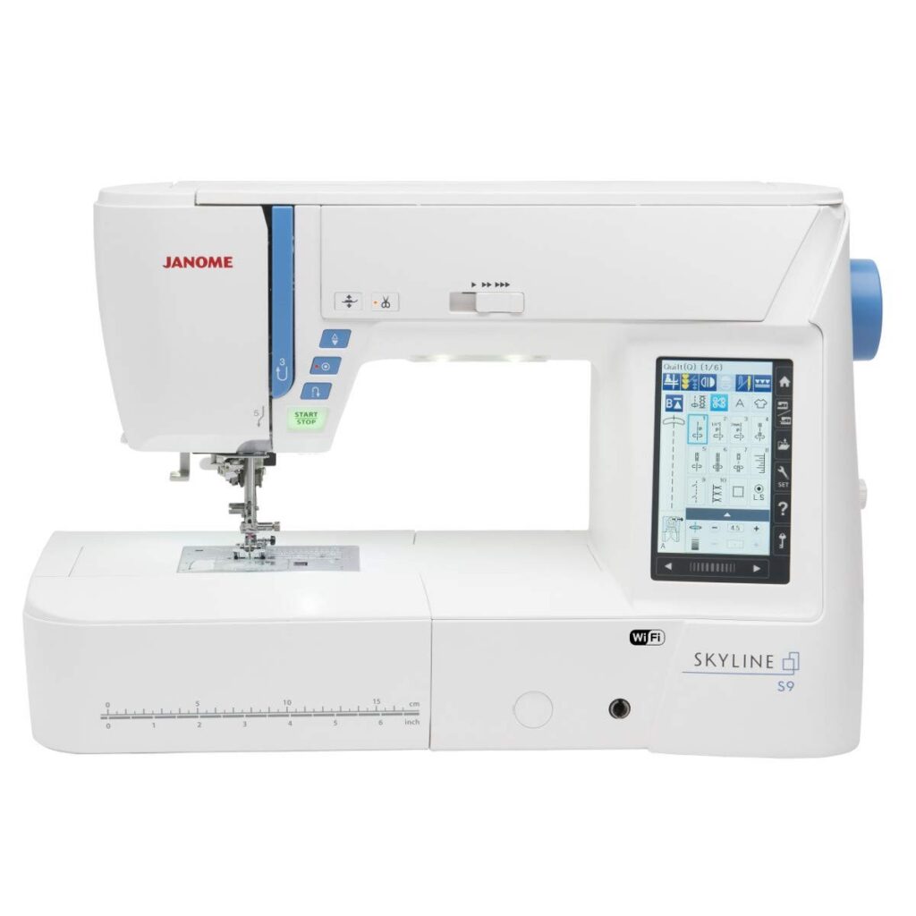 Janome SKYLINE S9: Vollständige Bewertung der Näh- und Stickmaschine