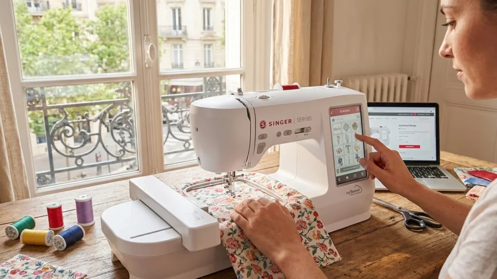 Florian Wenger teste Singer SE9185 Nähmaschine mit WLAN: Ausführliche Bewertung 2026
