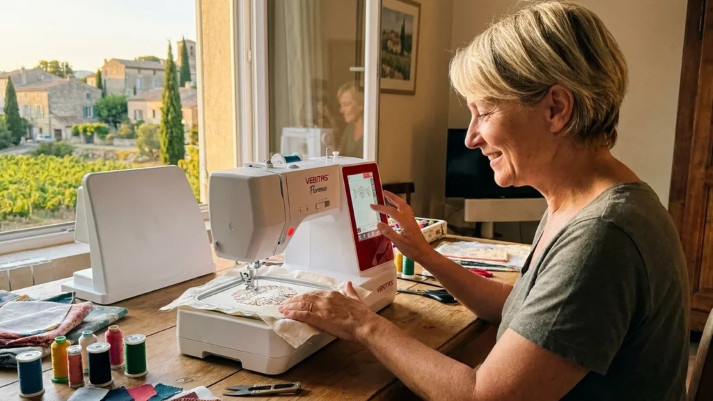 Tobias Lindner teste VERITAS Florence Näh- und Stickmaschine: Vollständiger Test und Bewertung
